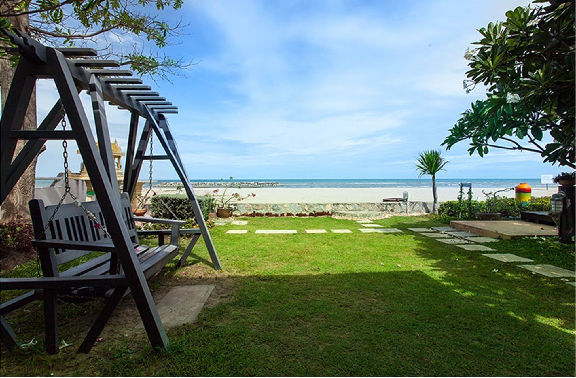 Chez Nous Boutique Resort Haad Chao Samran Buitenkant foto