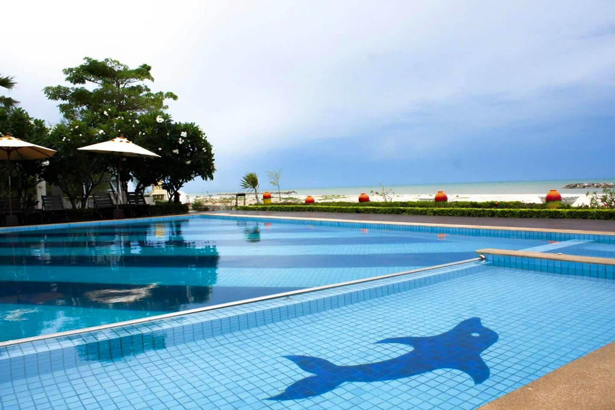 Chez Nous Boutique Resort Haad Chao Samran Buitenkant foto